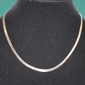 Sterling Silver herringbone chain (SN0039)